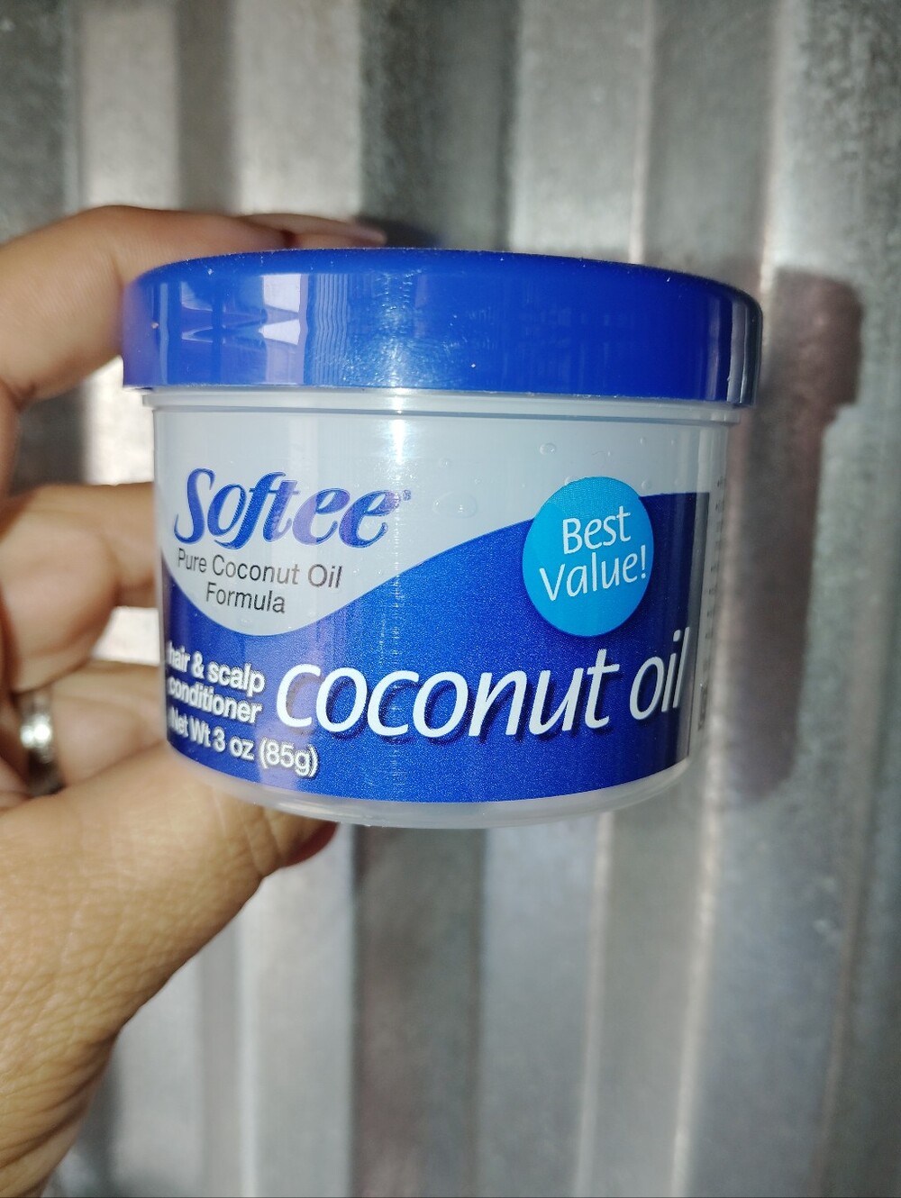 Softee Coconut Oil Hair & Scalp Conditioner – Blue New